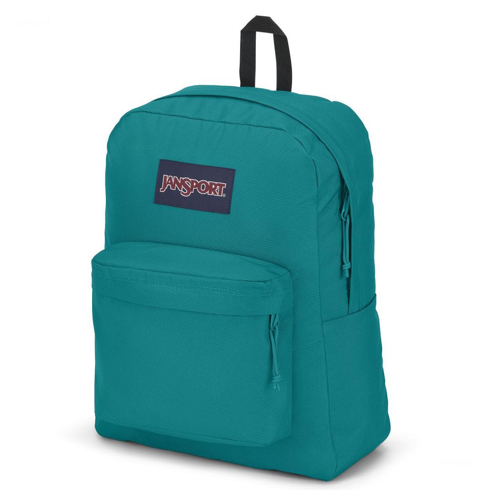 Sac à Dos Ordinateur JanSport SuperBreak? Plus Turquoise | IFQ-53963193